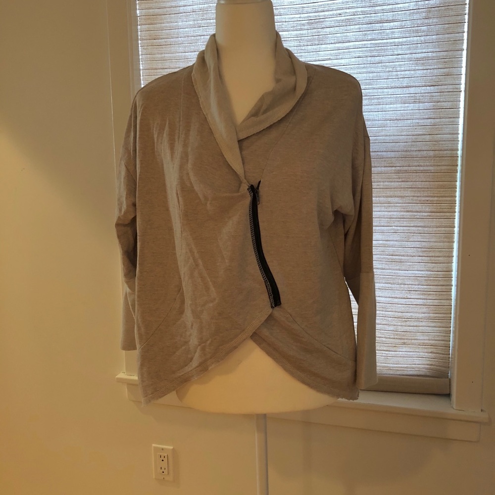 NESH zip front cardigan